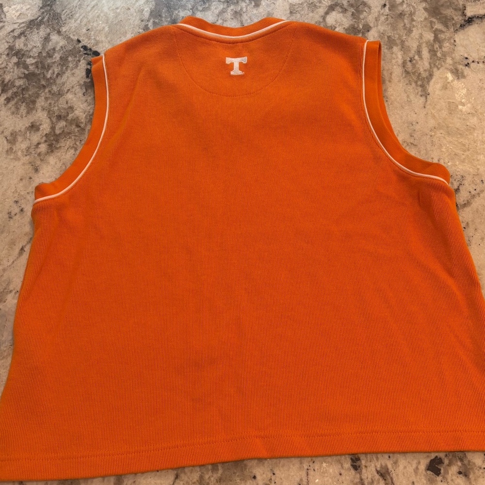 vintage Red Oak Sportswear Tennessee Volunteers women's V-neck vest - Picture 3 of 3